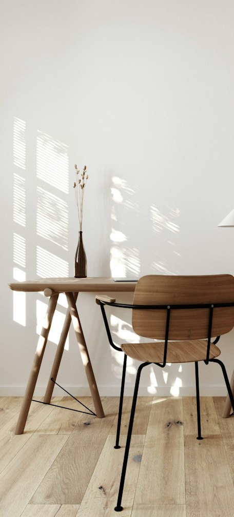 brown wooden table and chairs