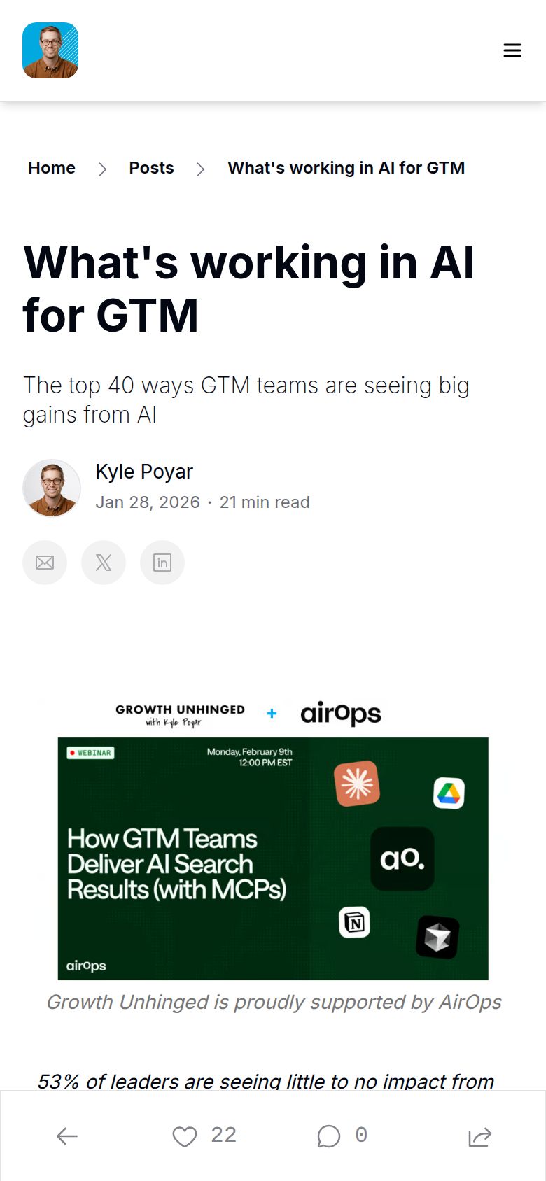 One report