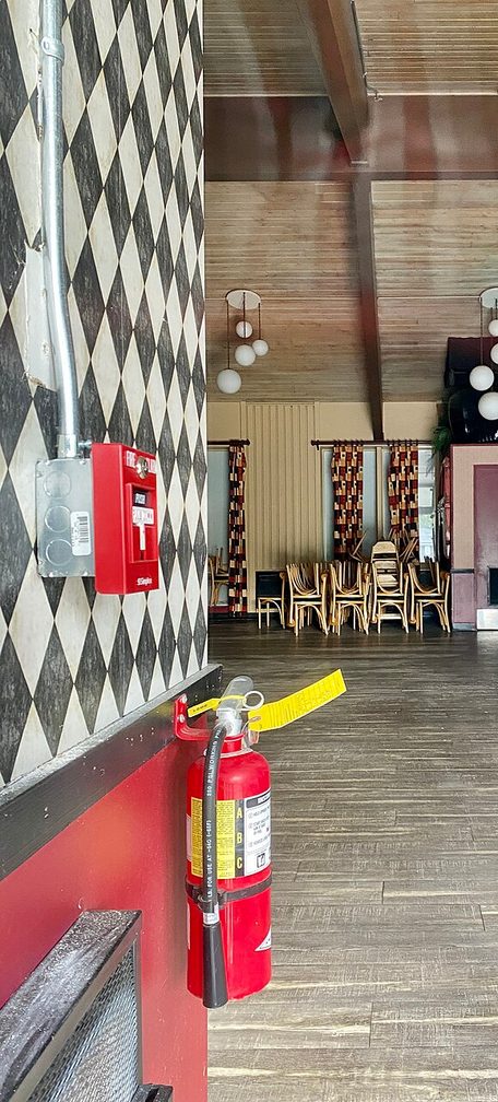 Interior, Coffee Shop, Lake McDonald Village, Glacier National Park, West Glacier, MT