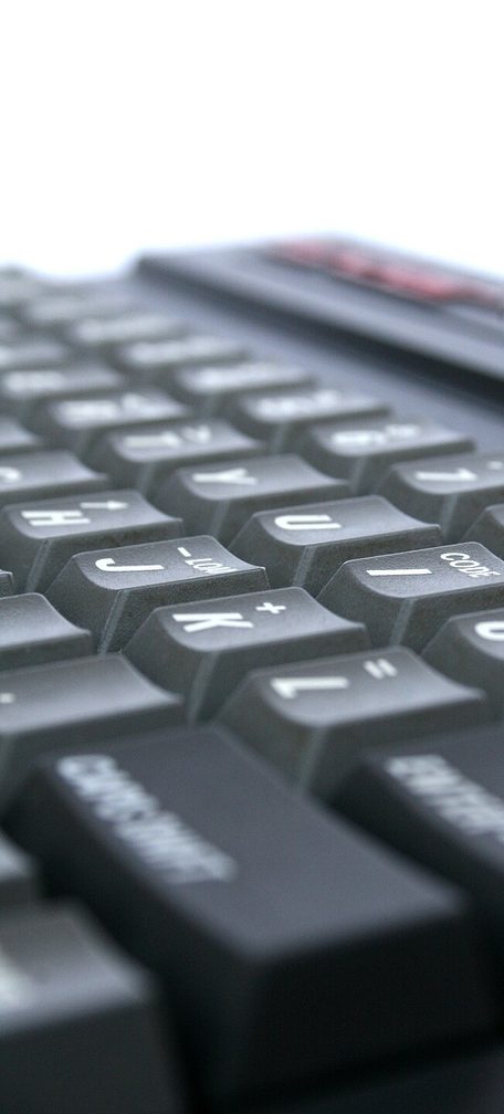 ZX Spectrum +2A, close up of keyboard (7101806937)