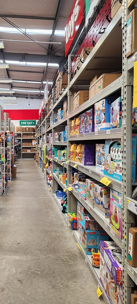 Interior of The Warehouse 04 aisles