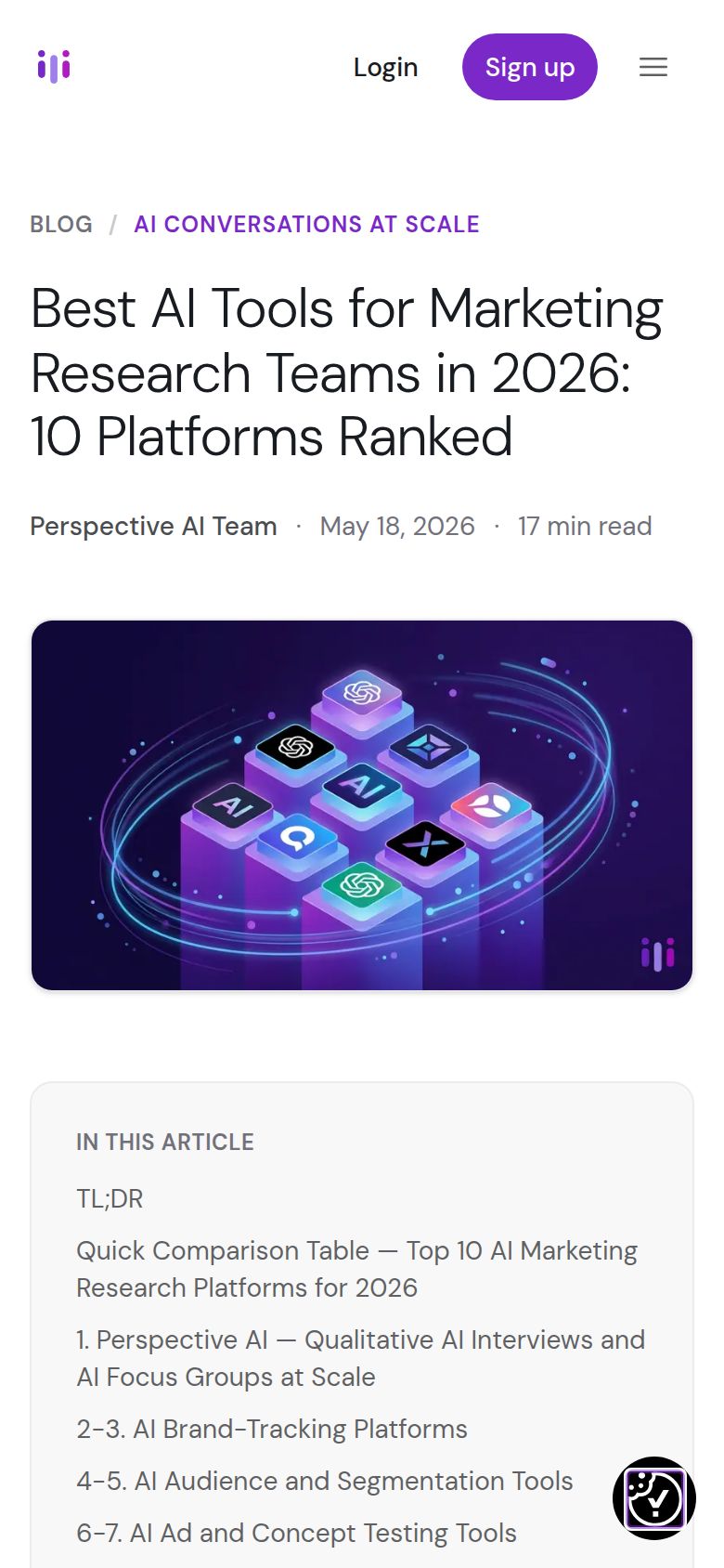 one report