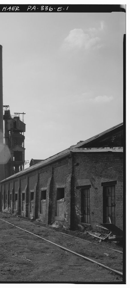 GENERAL VIEW OF WAREHOUSE ADJACENT TO BATCH PLANT, LOOKING NORTHWEST FROM DREY STREET PLANT, INSIDE WELCOME WA