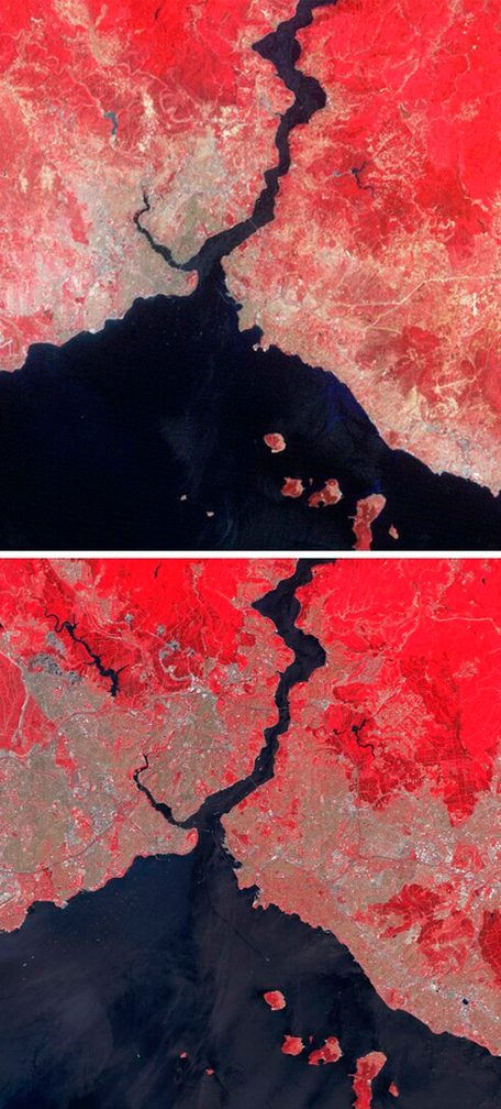 Landsat View, Istanbul, Turkey - Flickr - NASA Goddard Photo and Video