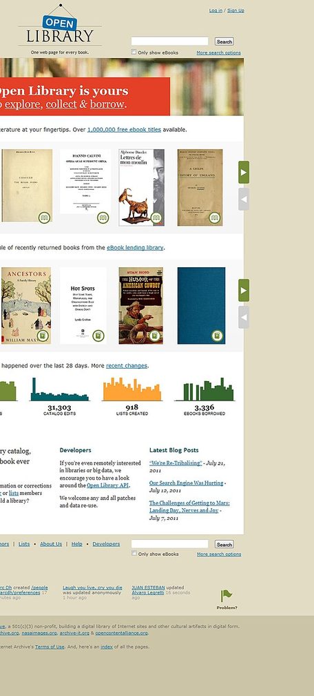 OpenLibrarypage