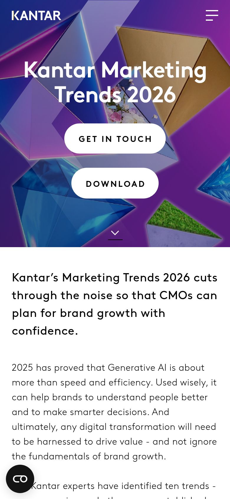 Kantar's 2026 report