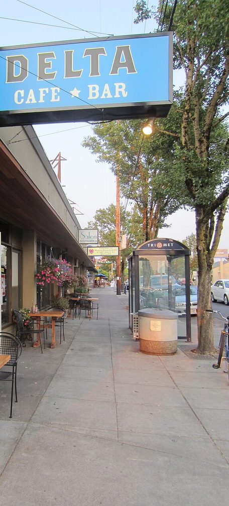 Delta Cafe in Woodstock, Portland, Oregon 2012