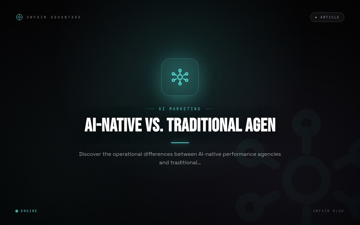 AI-Native vs. Traditionelle Agenturen: Was ist der Unterschied?