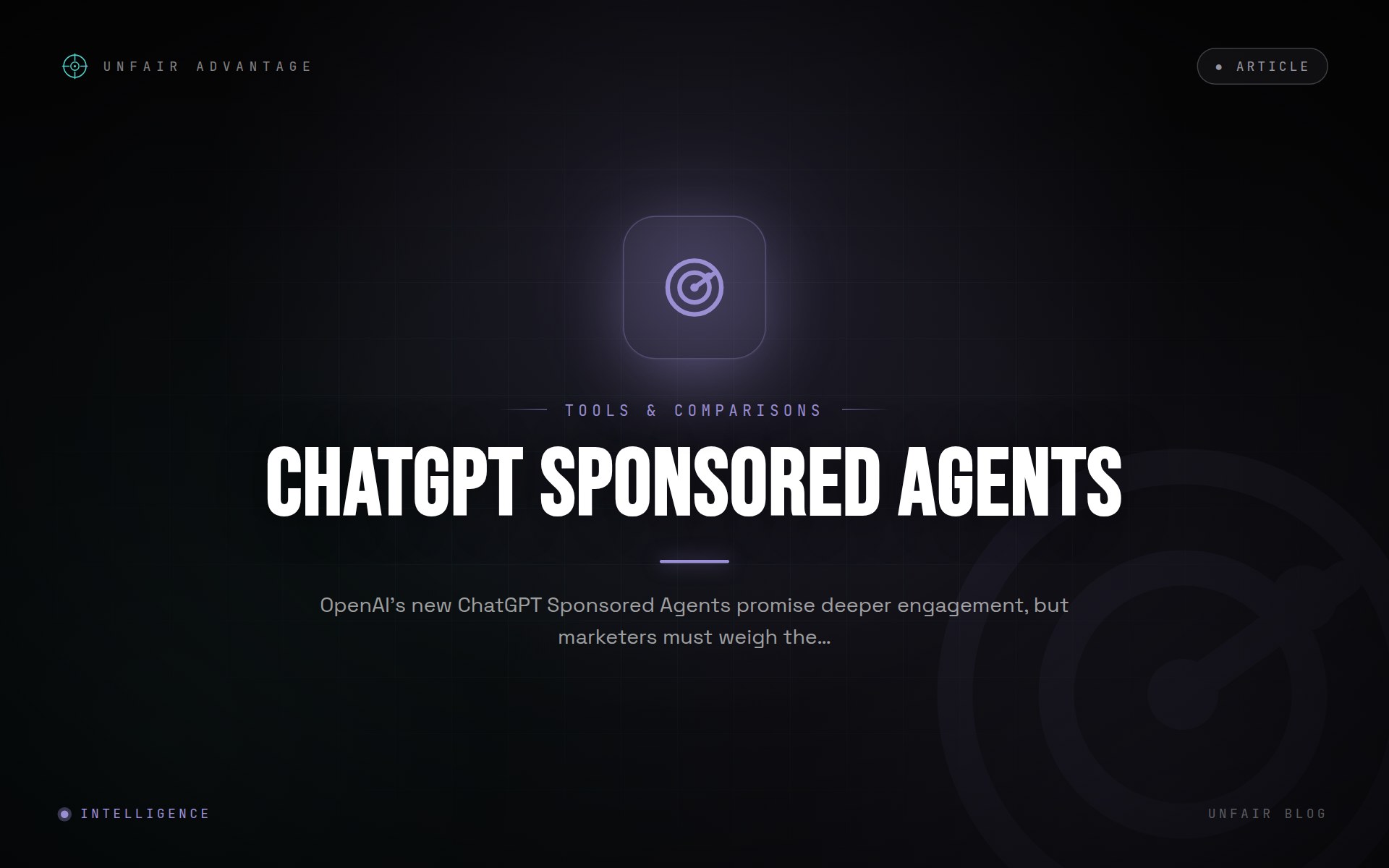 ChatGPT Sponsored Agents: Smarter Ads or User Alienation?