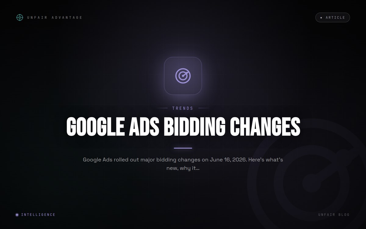 Google Ads Bidding Changes Juni 2026: Was ist neu, was wird gemessen