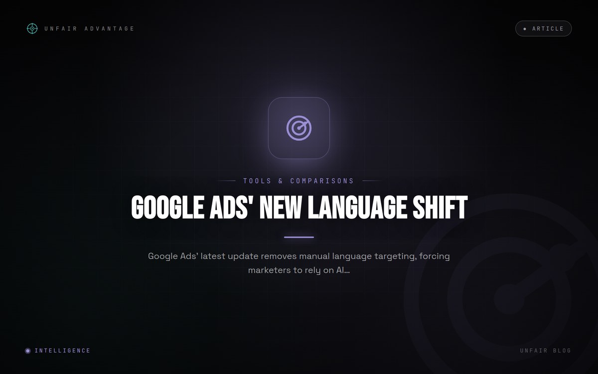 Google Ads' Sprach-Targeting-Update: Vereinfachung oder Kontrollverlust?