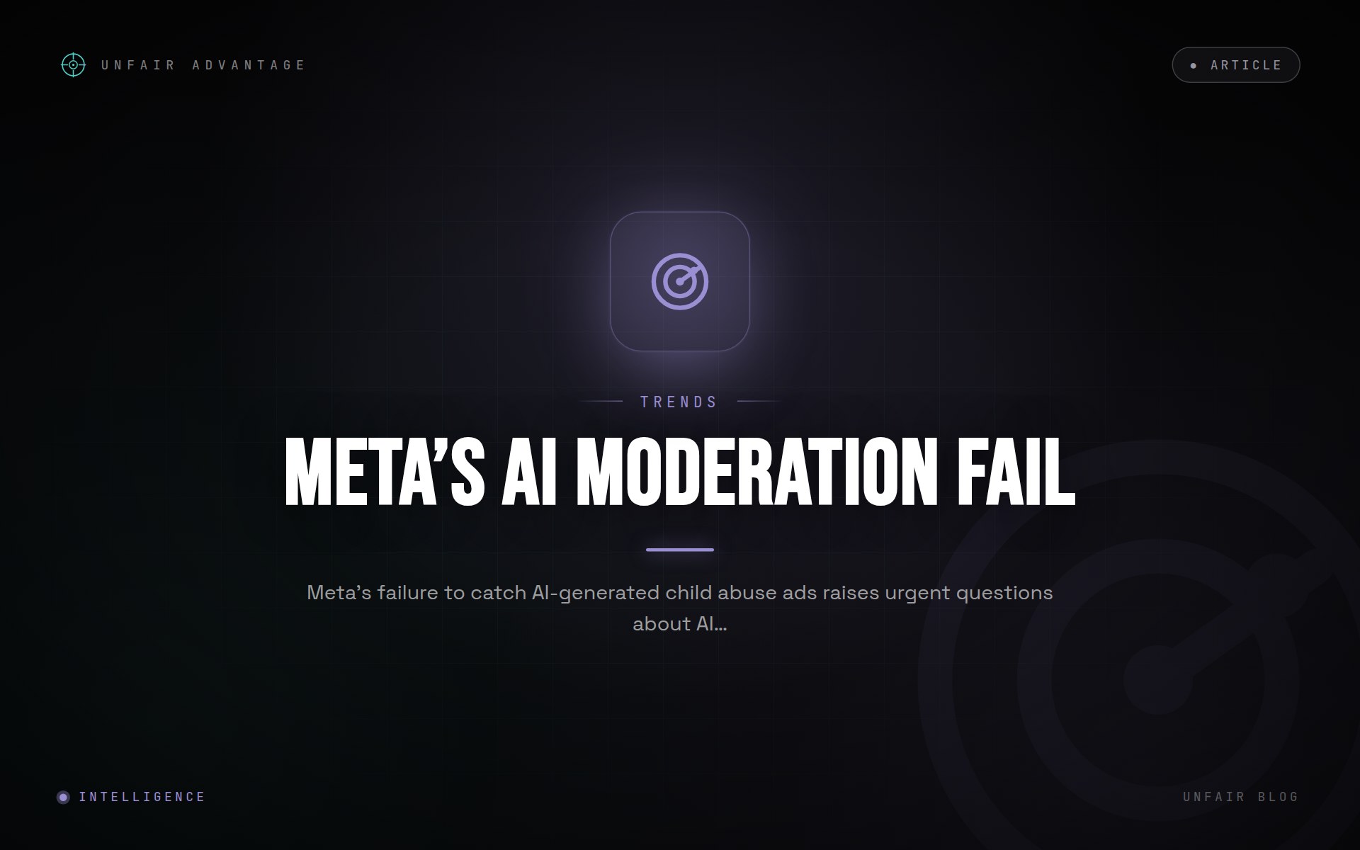 Meta’s AI Moderation Fail: What It Means for Brand Safety
