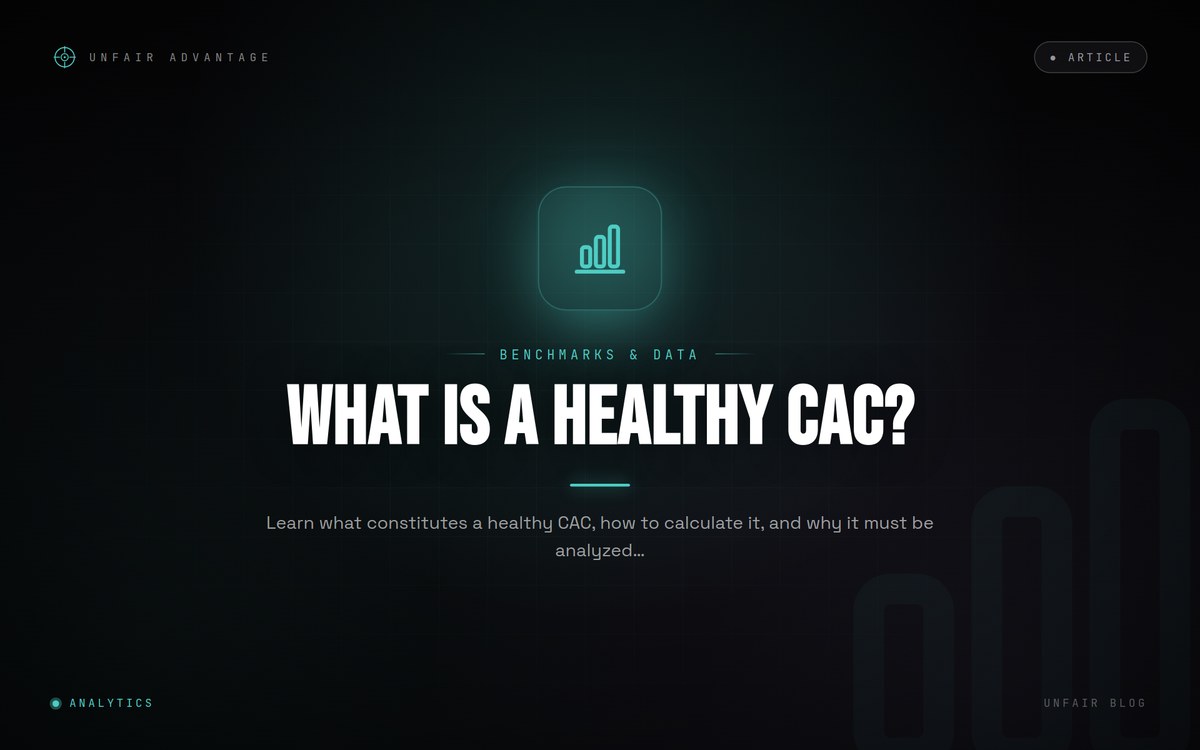Was ist ein gesunder Customer Acquisition Cost (CAC)?
