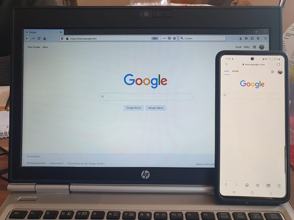 The same page on a laptop and a smartphone side by side: the mobile view every 4am audit reads first