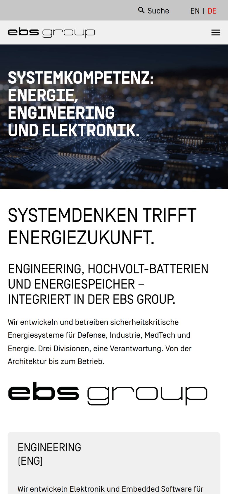 e.battery systems on mobile