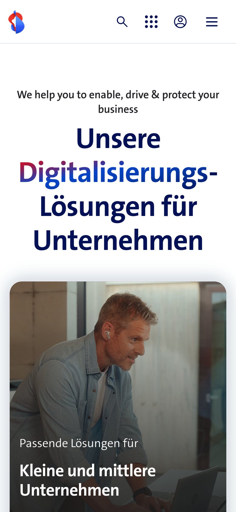 Swisscom on mobile