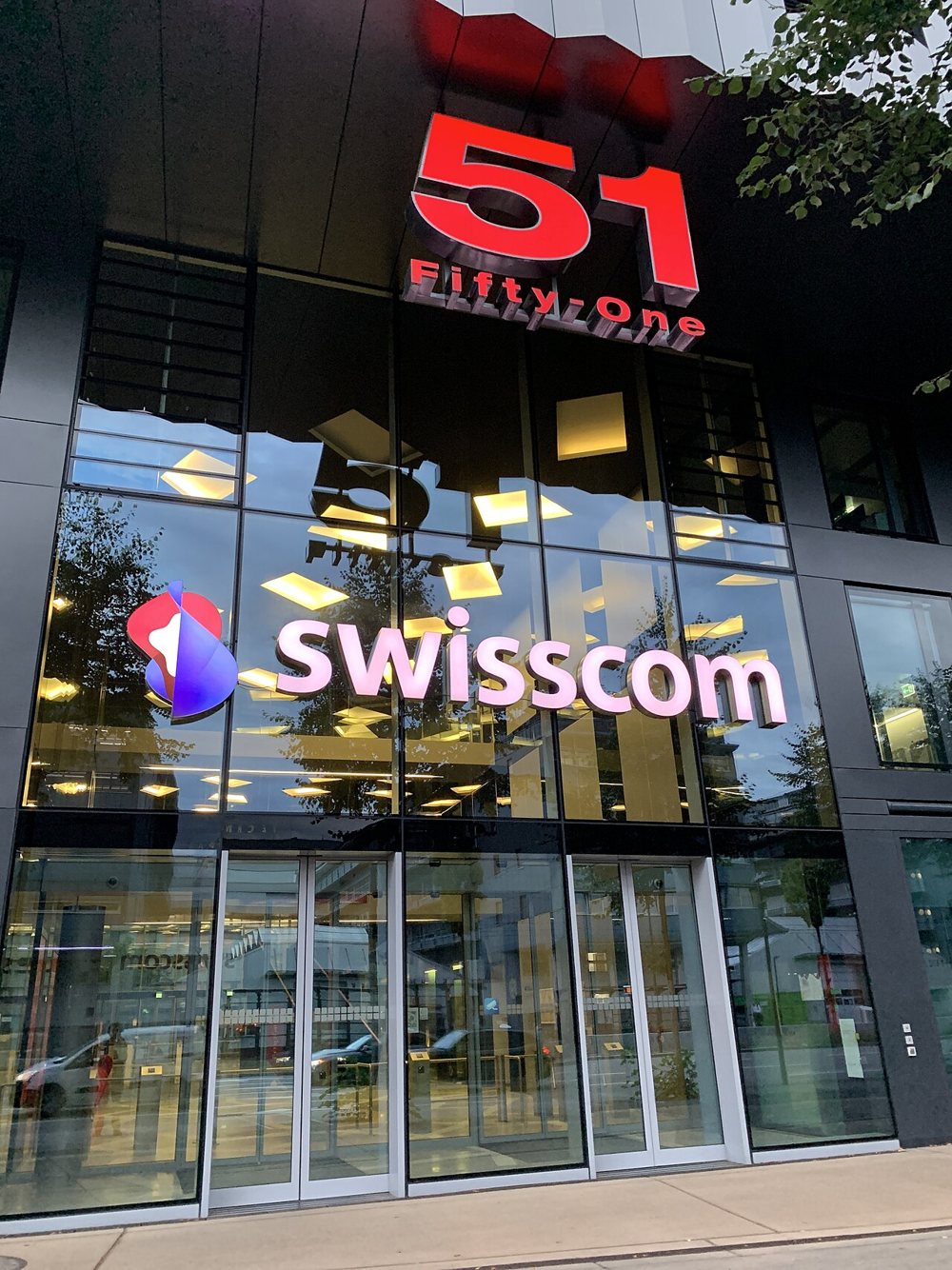 A Swisscom office in Zurich