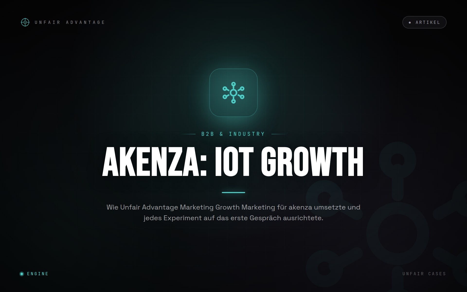 akenza: Growth Marketing für eine Self-Service-IoT-Plattform