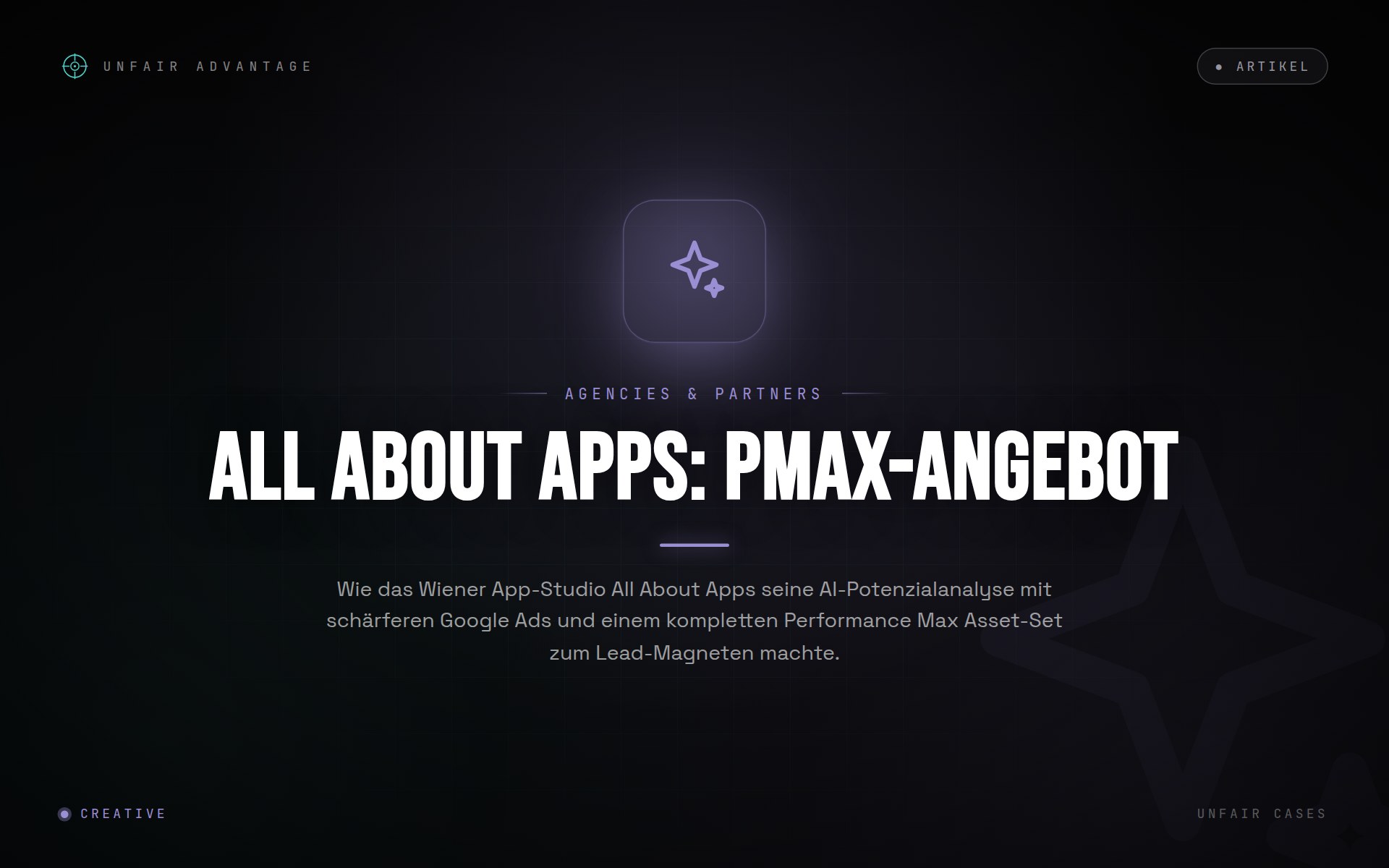 All About Apps: Performance Max macht das Einstiegsangebot zum Lead-Magneten