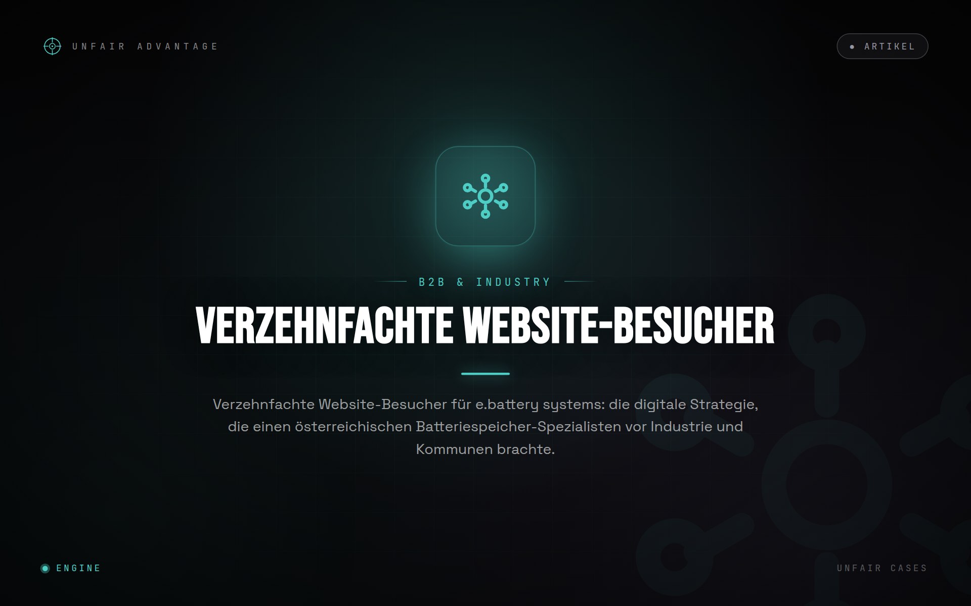 e.battery systems: Verzehnfachte Website-Besucher für Batteriespeicher