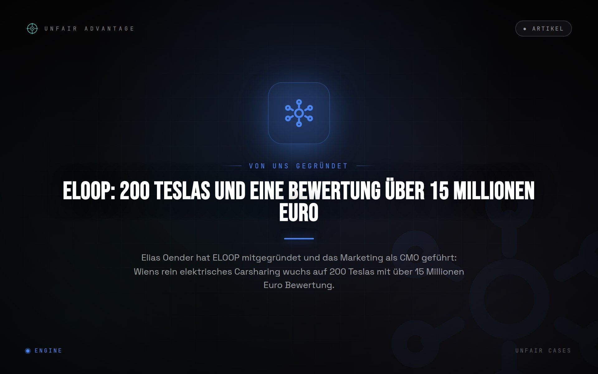 ELOOP: 200 Teslas und eine Bewertung über 15 Millionen Euro