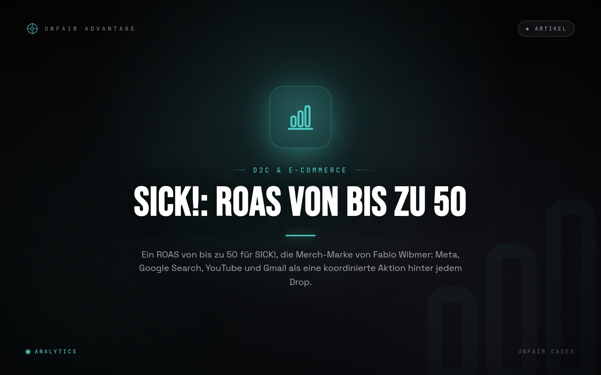 ROAS bis zu 50: Wie SICK! by Fabio Wibmer Fans in Käufer verwandelte