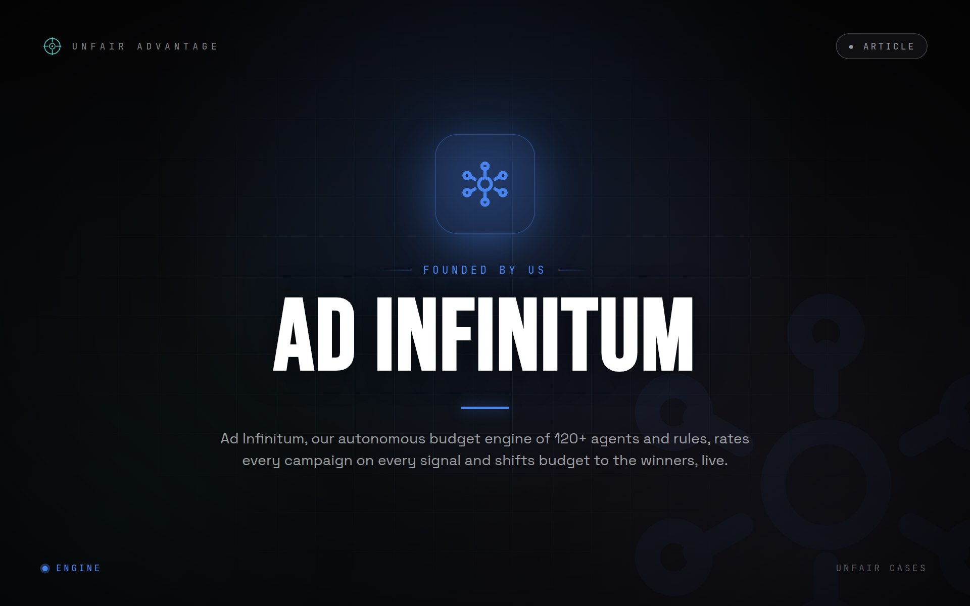 Ad Infinitum: The Budget Engine That Moves Money to Your Winners, Live