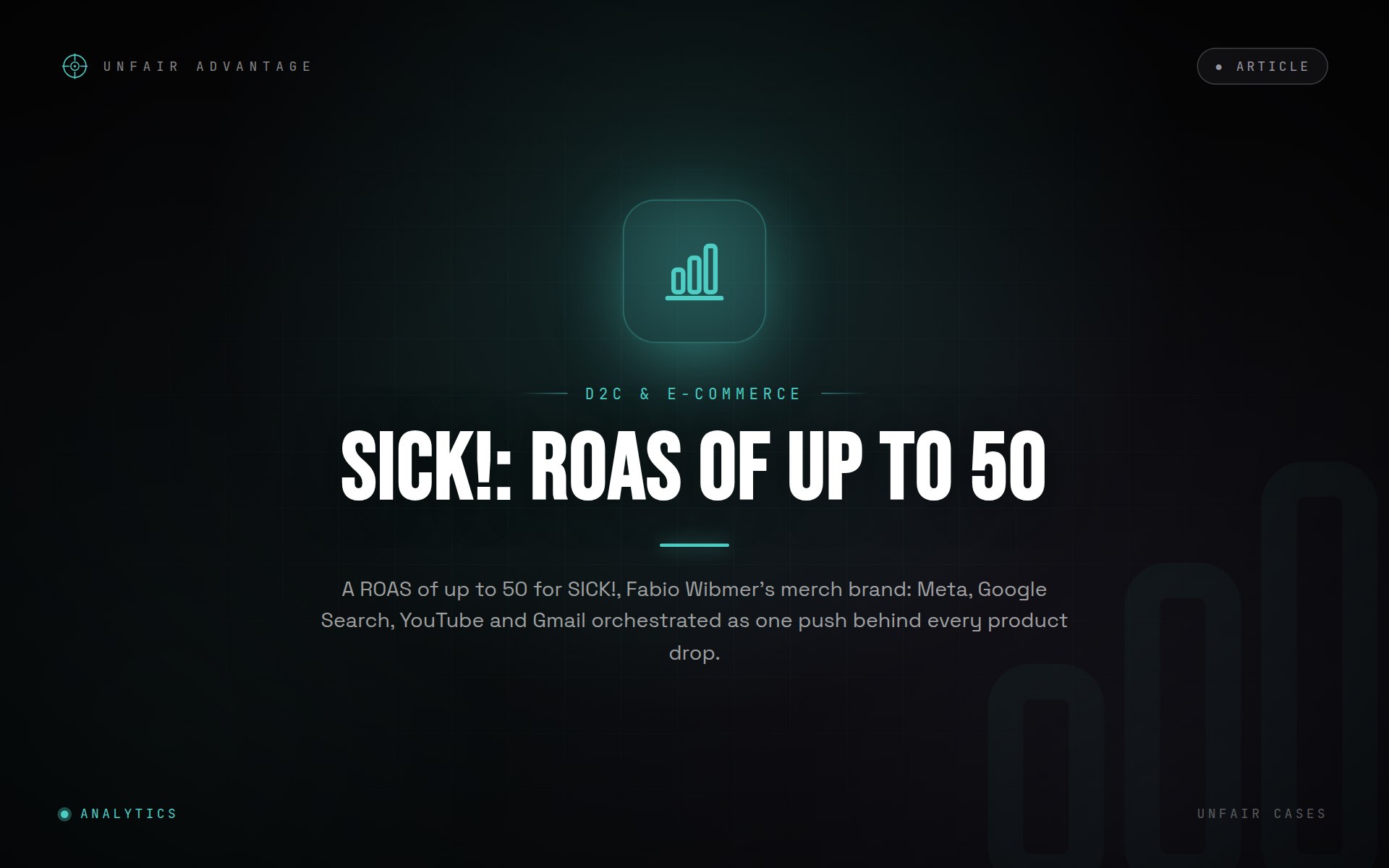 ROAS of up to 50: How SICK! by Fabio Wibmer Turned Fans Into Buyers